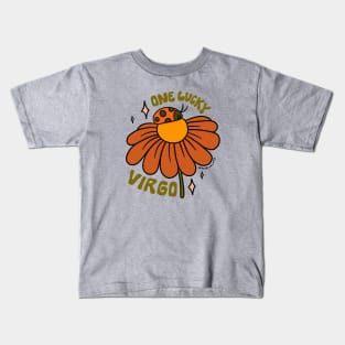 One Lucky Virgo Kids T-Shirt